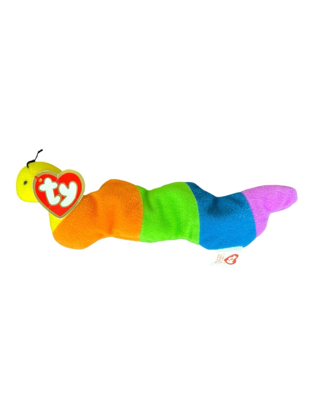 Vintage 1993 Ty Beanie Baby “Inch the worm” McDonalds Happy Meal Toy